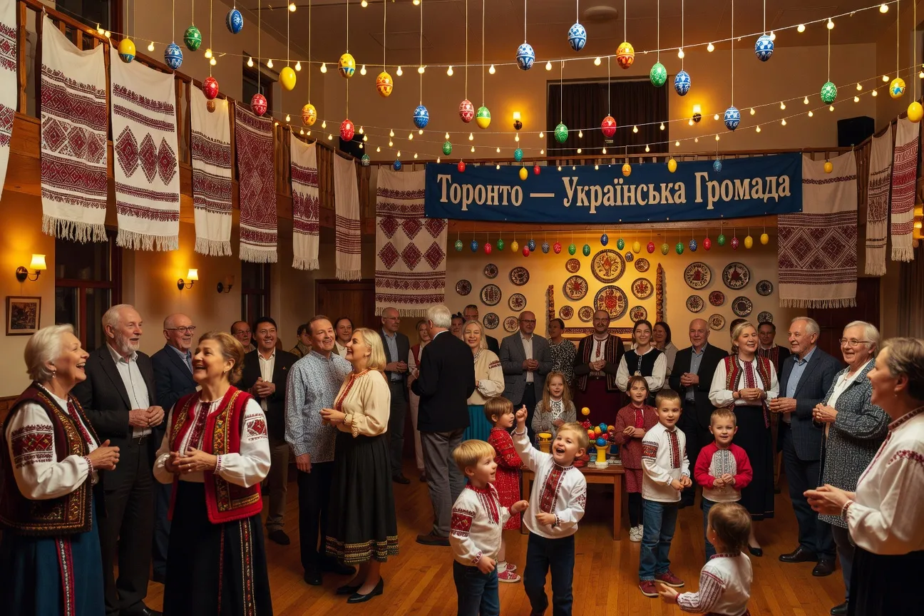 Ukrainian Canadian Congress Toronto chapter community gathering