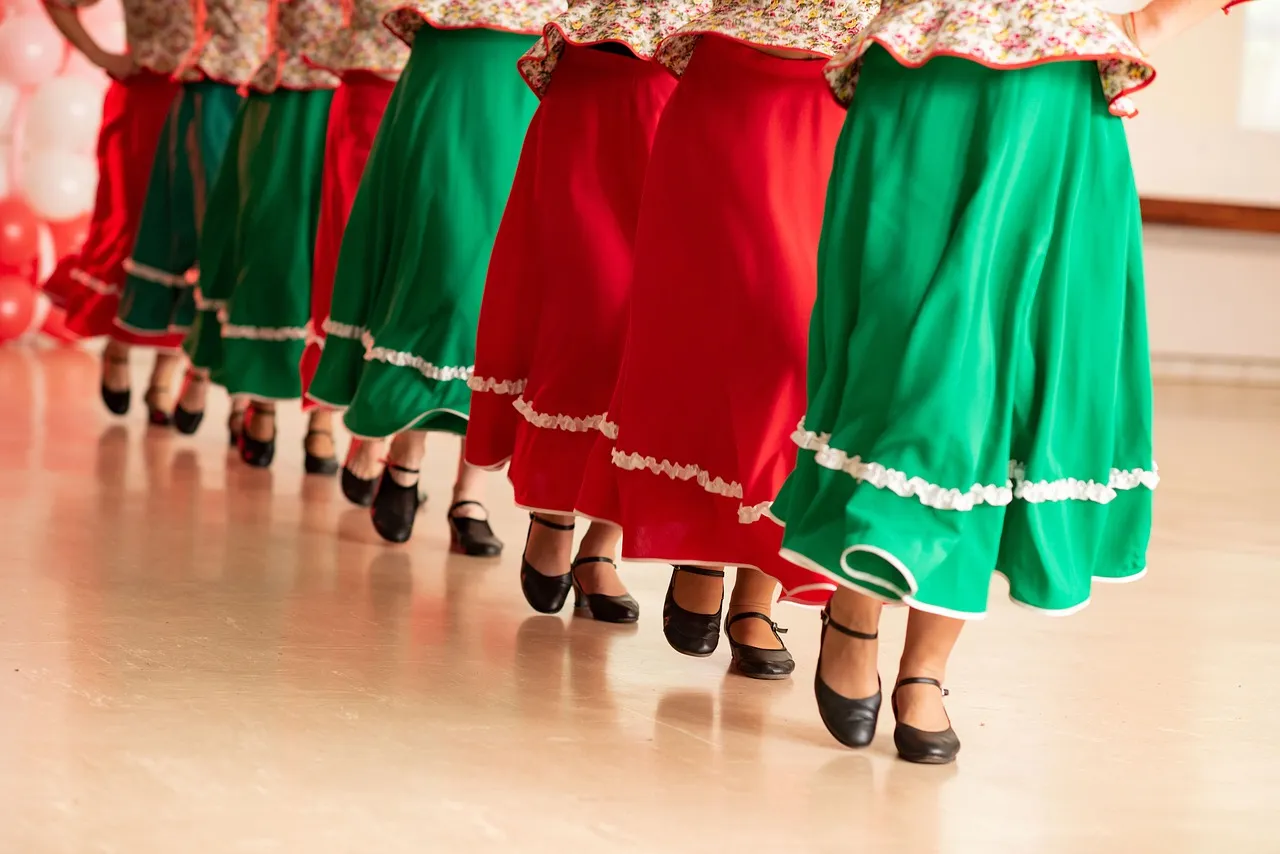 Traditional Ukrainian folk dance performance at a Toronto cultural festival