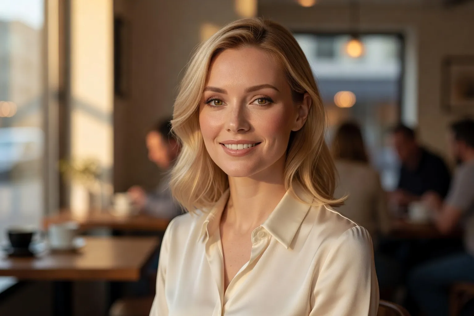 Editorial portrait of Olena Kovalenko, Toronto-based Ukrainian-Canadian matchmaker