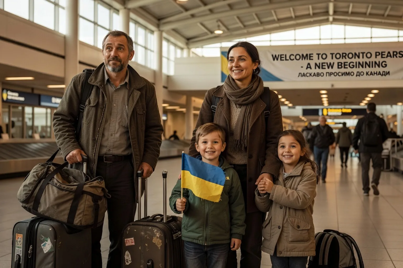 Ukrainian refugees in Canada CUAET program 2022-2026